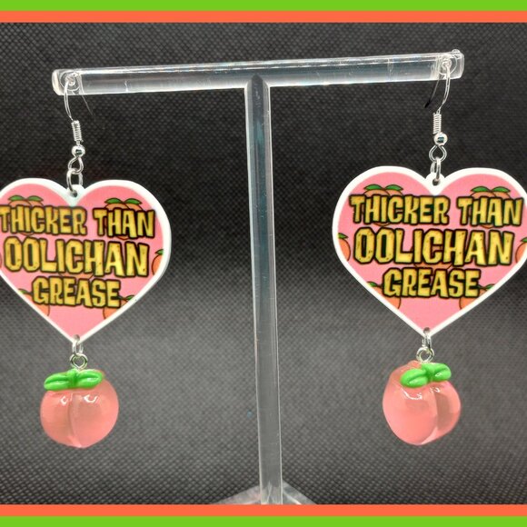 Thicker Than Oolichan Grease Earrings SNRK Native American Eulachon - Picture 2 of 4